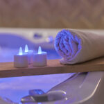 blauwe verlichting theelichtjes dorsetto blauw